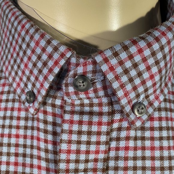 UNTUCKit MEN'S COTTON "SLIM FIT" FLANNEL SHIRT (NEW) - Picture 6 of 8